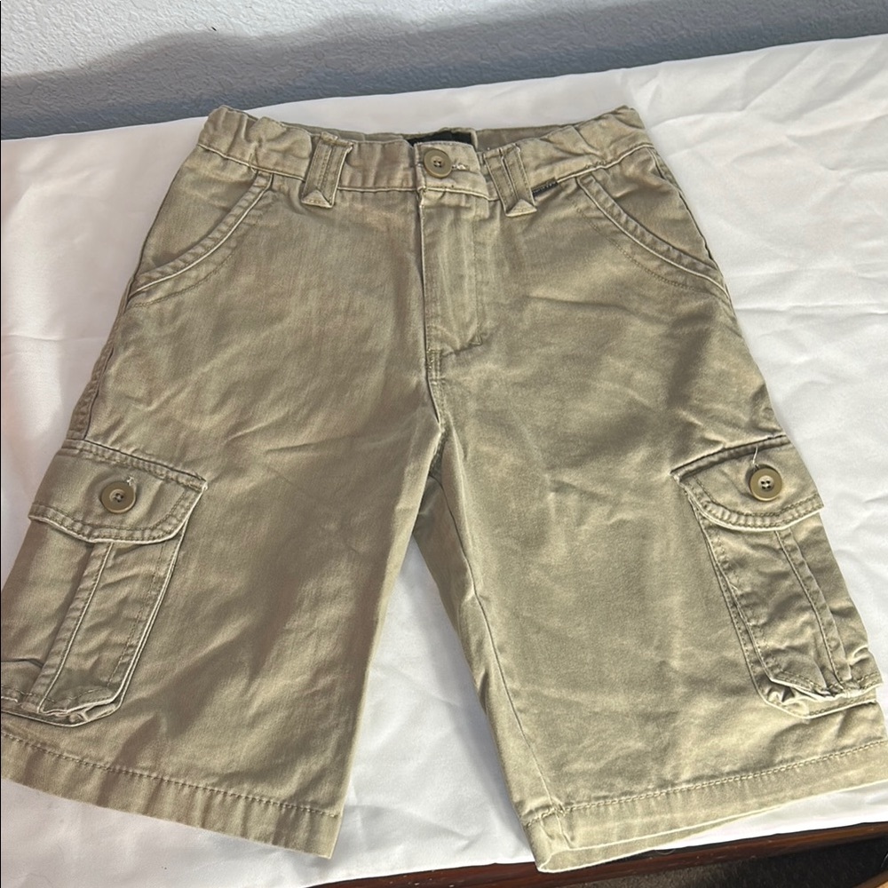 Hurley Tan Cargo Shorts Relaxed Fit